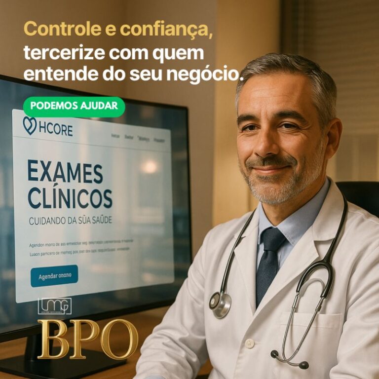 Controle e confiança, tercerize com quem entende do seu negócio.