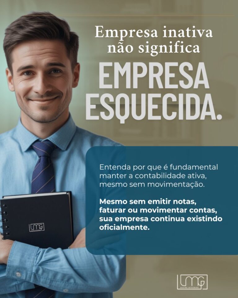 Empresa Inativa não Significa Empresa Esquecida